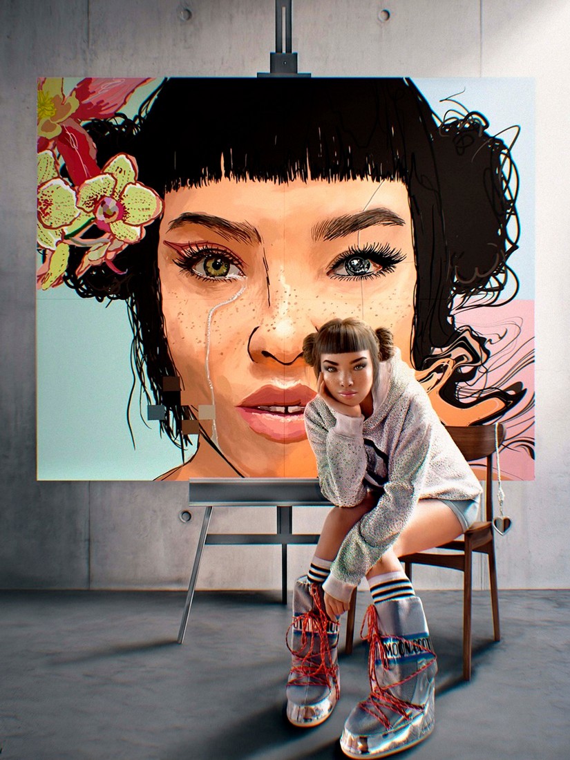 Lil Miquela - Revista Portfolio (2)